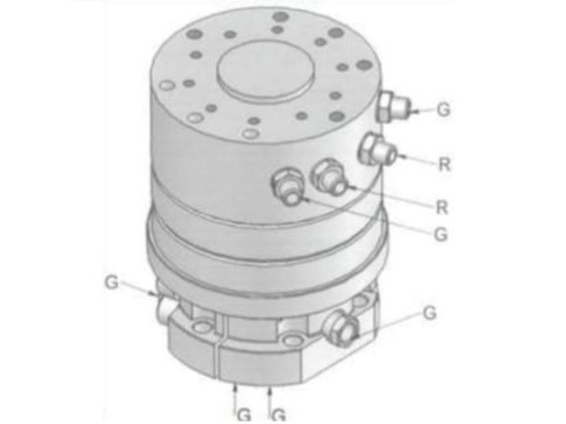 Rotátor RX 120 FT 12000kg/2400Nm (250bar)