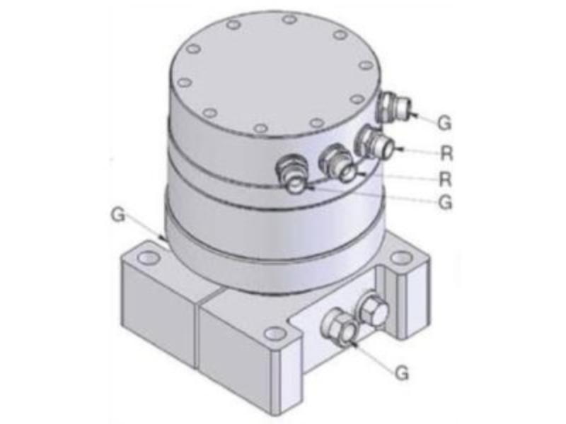 Rotátor RX 55F FT 5500kg/1100Nm (250bar)