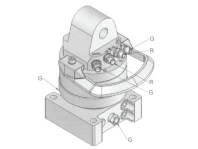 Rotátor RX 55F 5500kg/1100Nm (250bar)